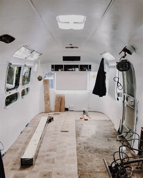 Before After An Airstream Trailer In Seattle Gets A Complete