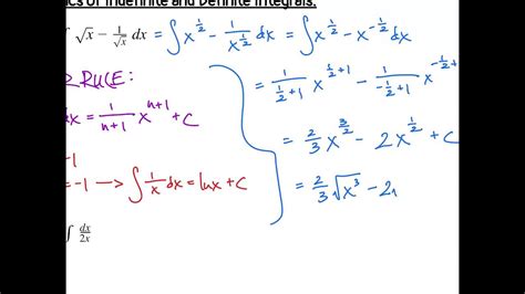 Integrals Review Part Iii 3 5 Youtube