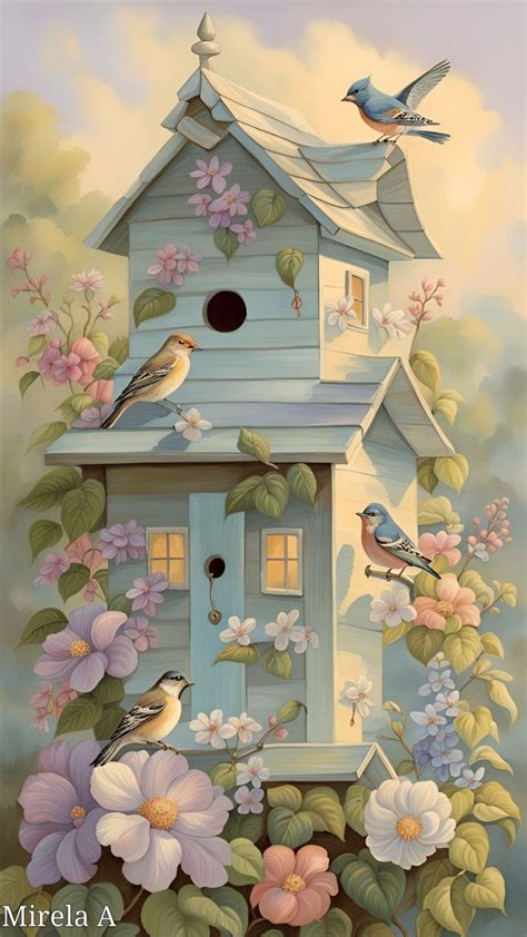 Pin By Mirela Anton On My Creations 11with Wombo Dream Art Birds