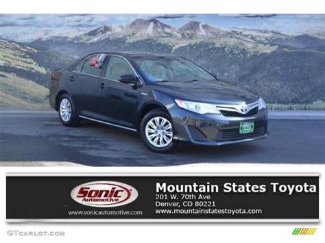 2014 Cosmic Gray Metallic Toyota Camry Hybrid Le 123489533 Photo 10