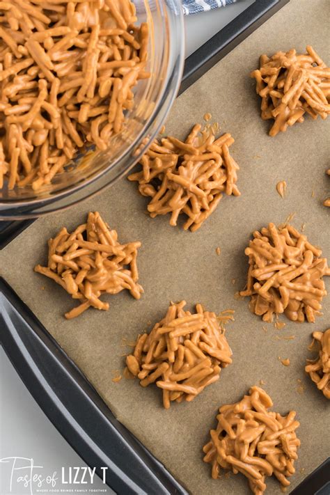 No Bake Cookies With Chow Mein Noodles