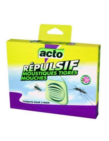 Cassette Insecticide Mouche Moustiques Acto