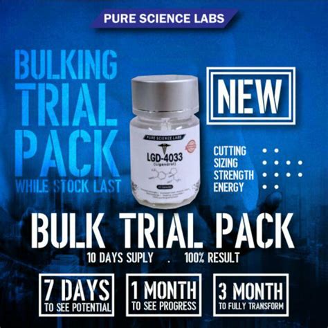 Limited Stock Sarms Pure Science Labs Cutting Bulk Sizing