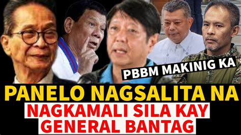 JUST IN PANELO NAGSALITA NA NAGKAMALI SI BOYING KAY BANTAG PRRD MAY