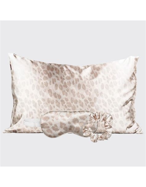 Satin Sleep Set Leopard Monograms Plus Cullman