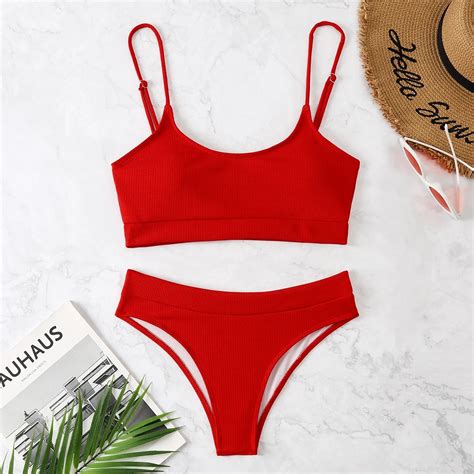 High Waist Swimsuits Women Swimwear Bathing Suit Biquini Brazilian 2023