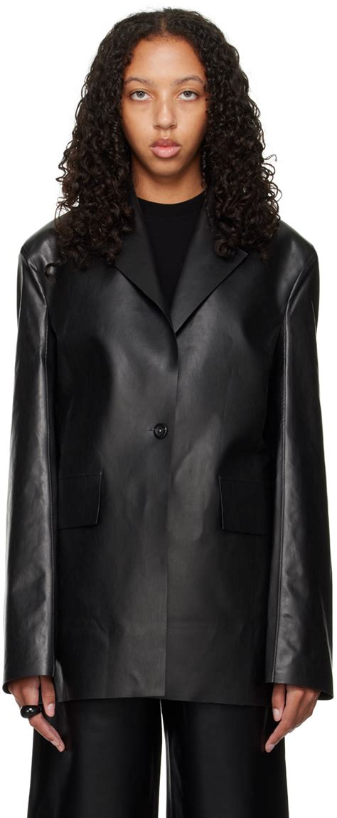 Kassl Editions Black Oil Blazer Kassl Editions