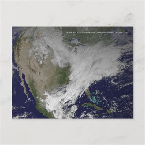 Polar Vortex 2014 North American Cold Wave Postcard Zazzle