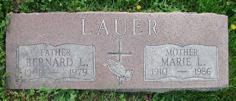 Marie Louisa Sacksteder Lauer Find A Grave Memorial