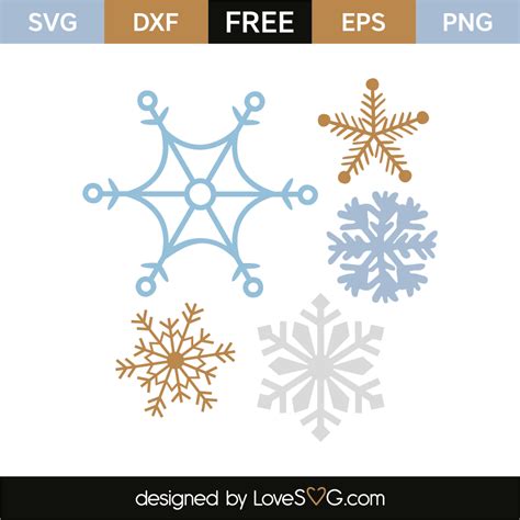 Snowflake Svg Free Cricut Cut Files