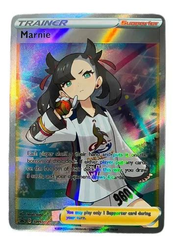 Pokemon Tcg Trainer Marnie Carta Mod2 Meses Sin Interés