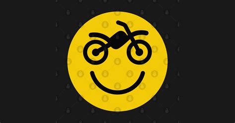 Happy Off The Road Motocross Smiley Motorcycle 2 Motocross