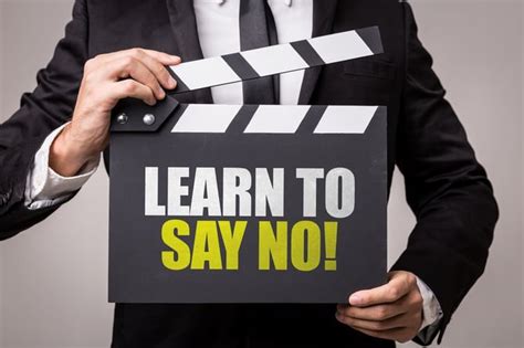 Polite But Firm How Ceos Save Time By Learning To Say No”