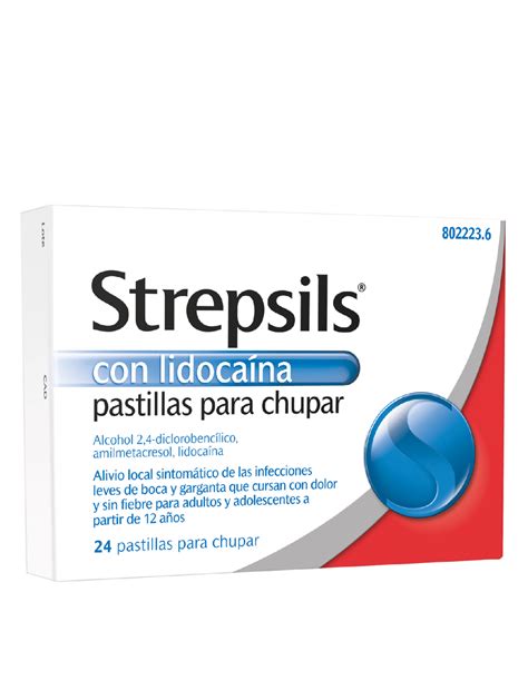 Strepsils Con Lidoca Na Pastillas Para Chupar