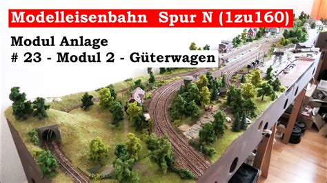 Modellbahn Spur N Zu Modul G Terwagen Tutorial