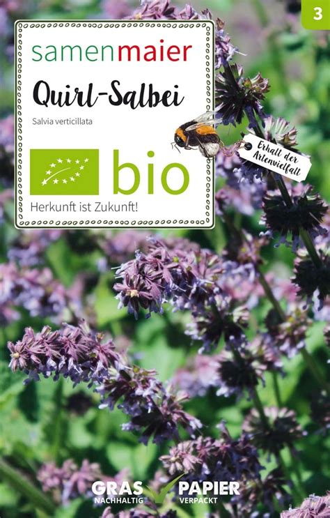 Samen Maier Fleur Sauvage Sauge Verticillée Bio 1 sachet Bloomling