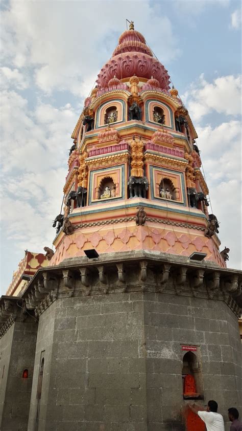 One Piller Of Ashtvinayaka Ganapati Mayureshwar Temple Morgaon Tripoto