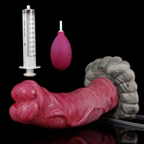 Jixaxe Realistischer Tier Pferd Dildo Spritz Dildo Mit Saugnapf Silikon