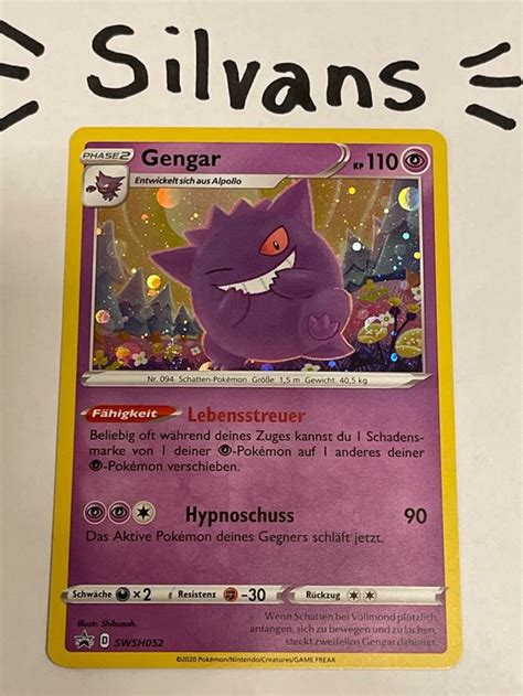 Gengar Holo Black Star Promo Swsh Deutsch Kaufen Auf Ricardo