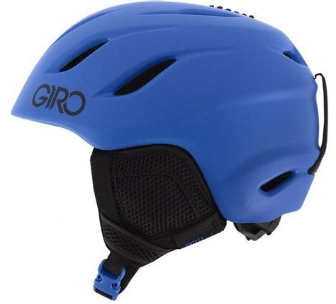 Шлем горнолыжный Giro Nine Jr мат.син., M Голубой 7072502 - отзывы ...