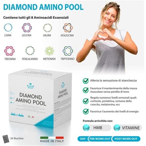 Diamond Amino Pool Tutti Gli Aminoacidi Essenziali