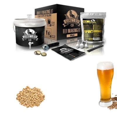 Kit De Brassage Bi Re Blonde Type Pilsner Malt Et Levure L Rapide Et Facile Duhall