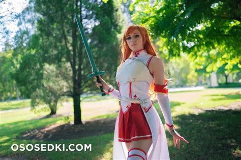 Model Kayla Erin Itskaylaerin In Cosplay Asuna Yuuki From Sword Art