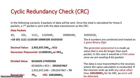 Cyclic Redundancy Test YouTube