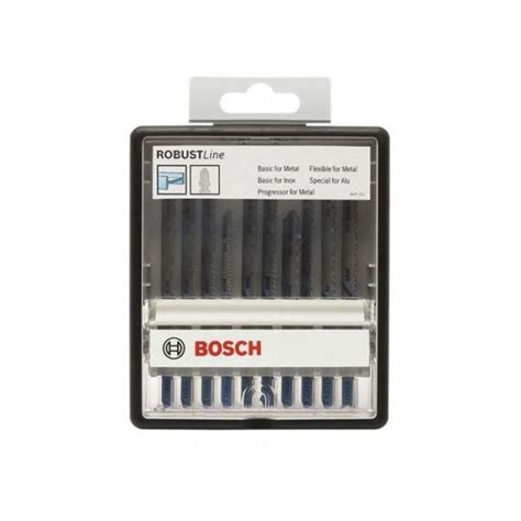 Set De Lames De Scie Sauteuse Metal Expert Robust Line Bosch