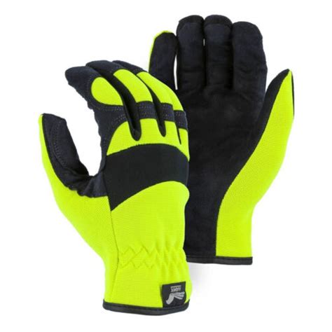 Majestic Armor Skin Hi Viz Slip On Gloves