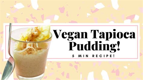 How To Make A Easy Vegan Pineapple Tapioca Pudding Heavenly Living Youtube