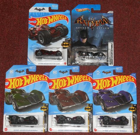 Hot Wheels Arkham Asylum Batmobile