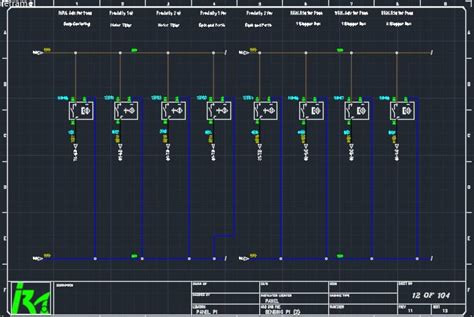 Electrical Circuit Diagram In Autocad