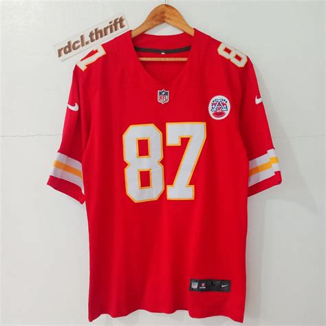 Kansas City Chiefs Football Jersey, Men's Fashion, Activewear on Carousell