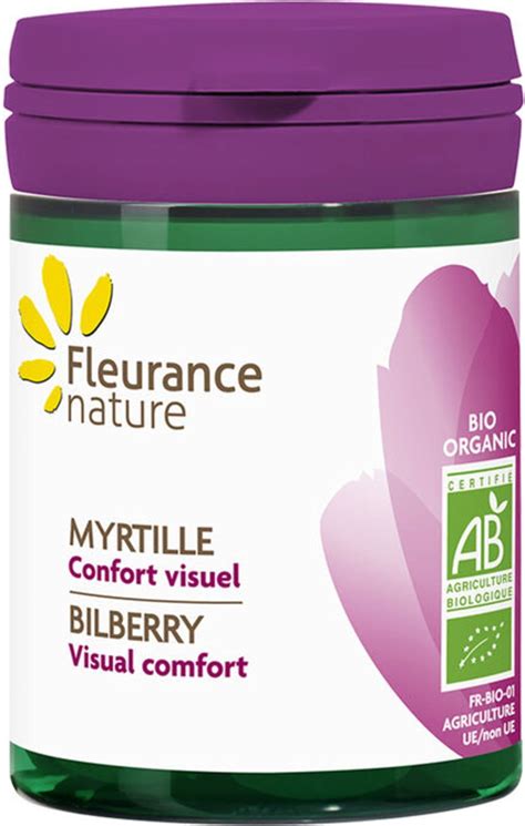 Fleurance Nature Myrtilles Bio Comprim S Ayurveda France