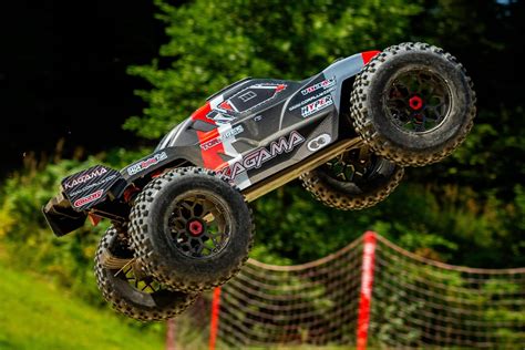 Team Corally Kagama Red 18 Scale 4wd Monster Truck Rolling Chassis