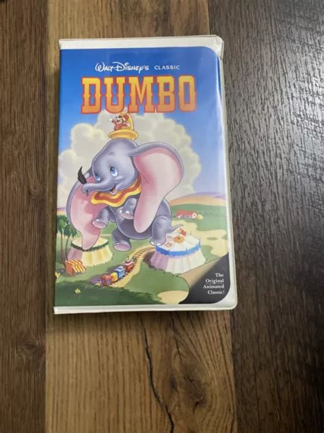 Walt Disney Classic Dumbo Black Diamond Vhs “rare” Collectors