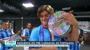 CETV 2ª Edição Blocos de rua começam a preparação para o pré carnaval