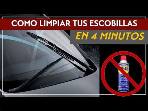 Como Limpiar Tus Escobillas En 4 Minutos YouTube