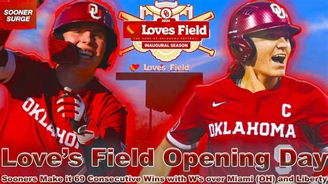 Ou Softball Sooners Add Two More Wins To The Streak At Loves Field