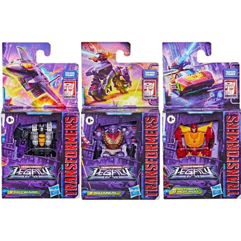Transformers Legacy Core Iguanus Skywarp Hot Rod Shopee Singapore