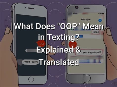 What Does Oop Mean In Texting Explained Translated Symbol Genie