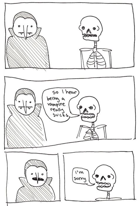 21 Punny Skeleton Comics That Will Tickle Your Funny Bone