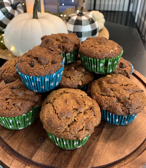 Pumpkin Chocolate Chip Muffin Recipe