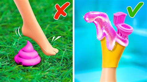 Barbie Rica Vs Pobre Manualidades De Cart N Vs Bol Grafo D Para