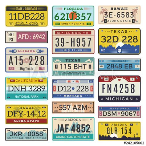 Colorado License Plate Vector At Collection Of