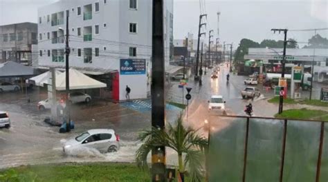 Chuva Causa Alagamento Em Diversas Ruas E Avenidas De Jp Confira Locais