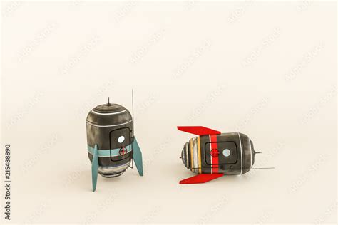 space capsule Stock Illustration | Adobe Stock