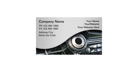 Auto Repair Business Cards | Zazzle