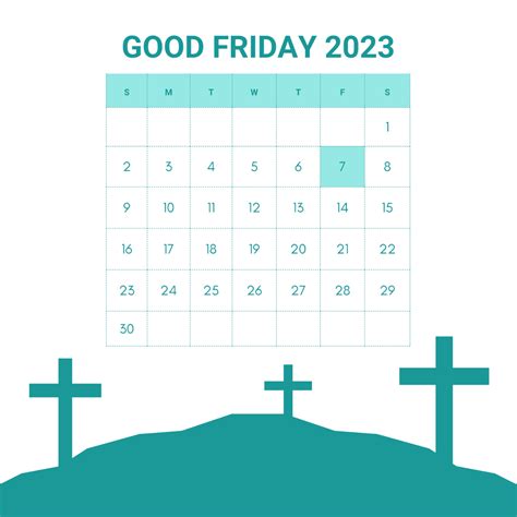 2025 Good Friday Calendar Alissa Jeannette